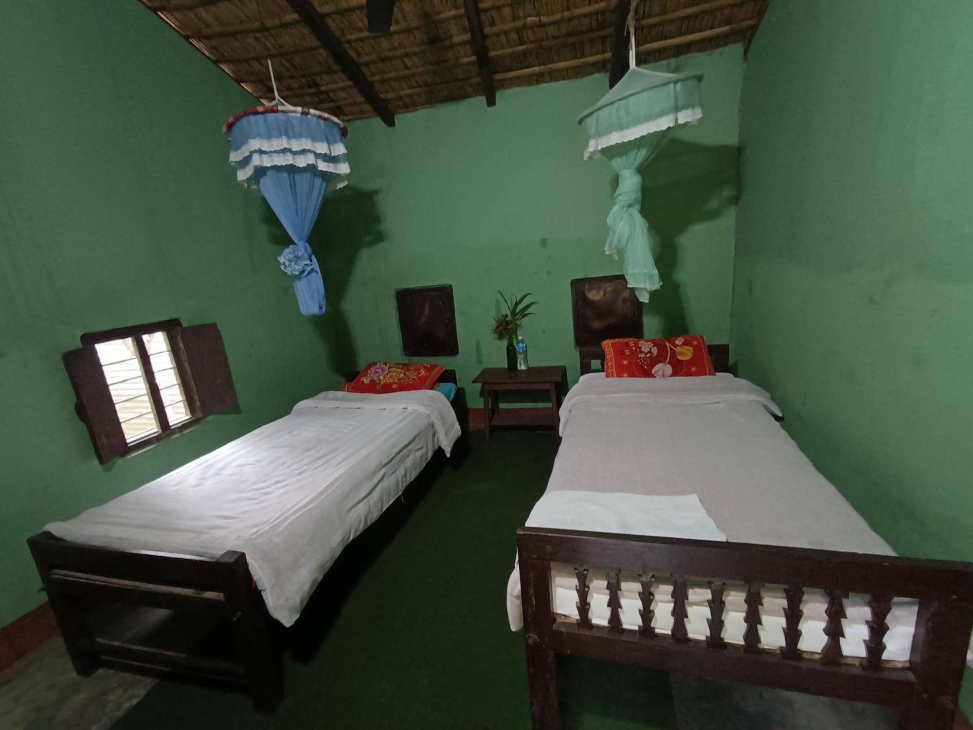 Hotel Crocodile Safari Camp à Chitwan Chambre photo